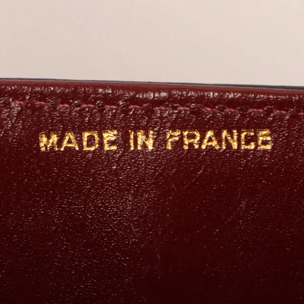 CHANEL Around 1992 Made Paris Limited Design Flap Chain Bag Black