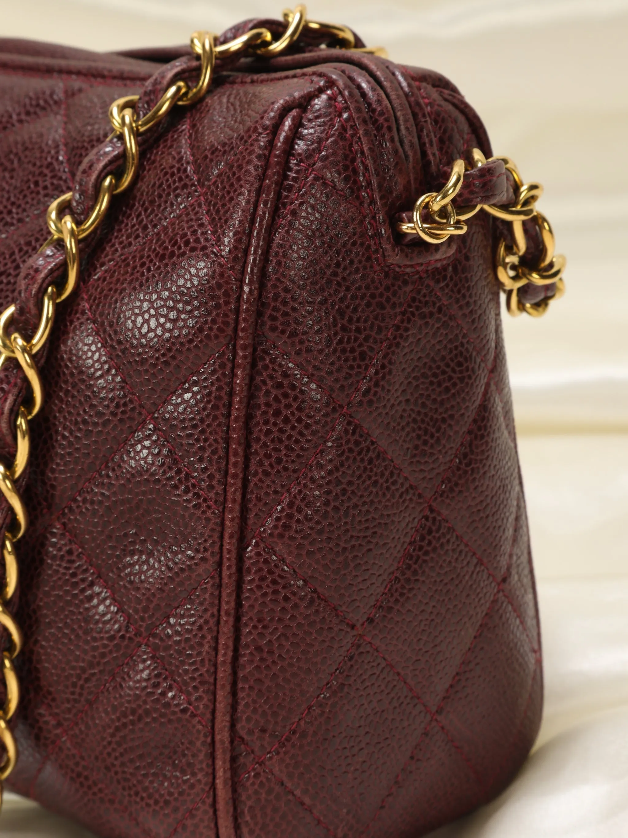 Chanel Caviar Quilted Camera Bag