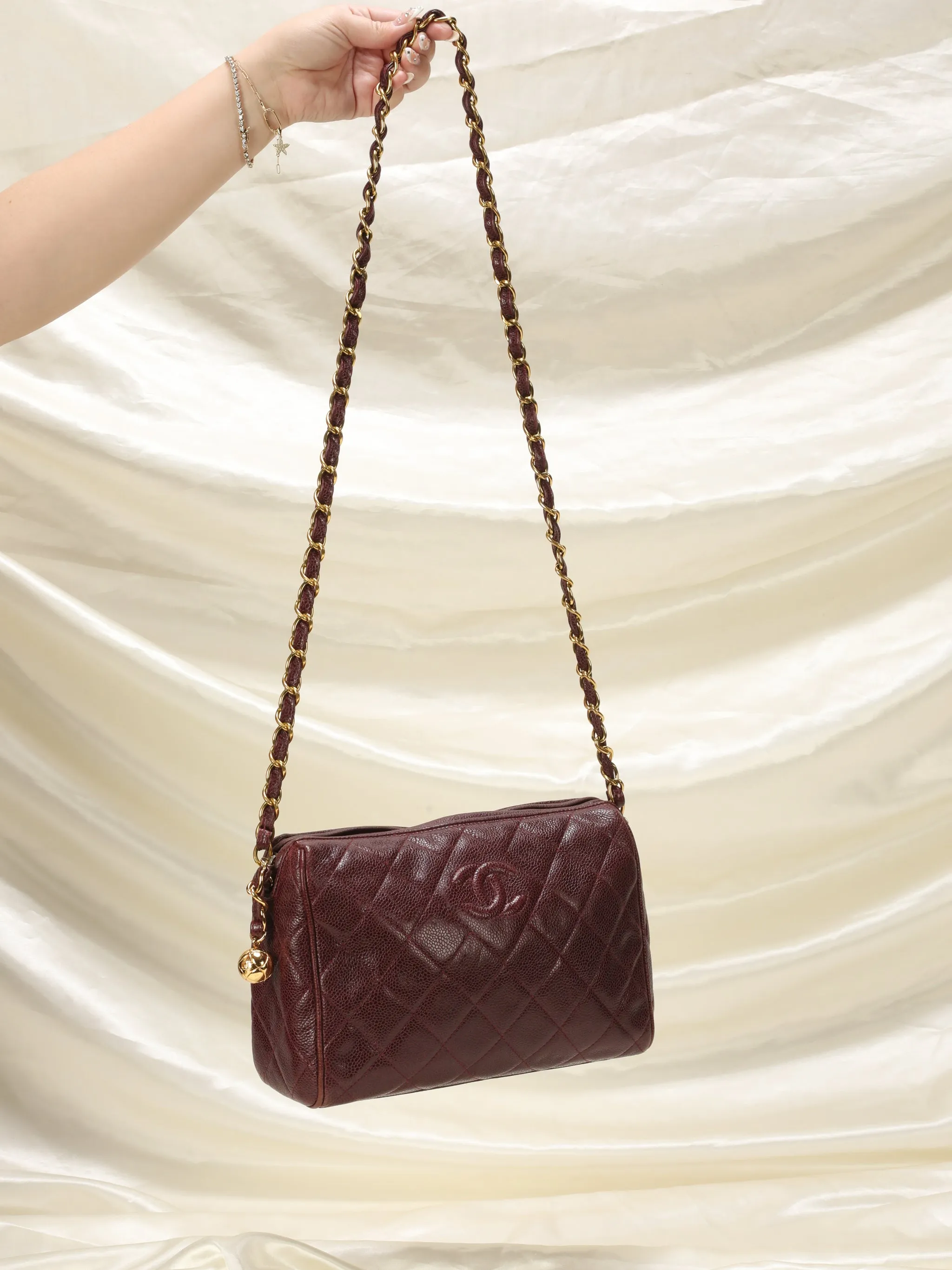 Chanel Caviar Quilted Camera Bag