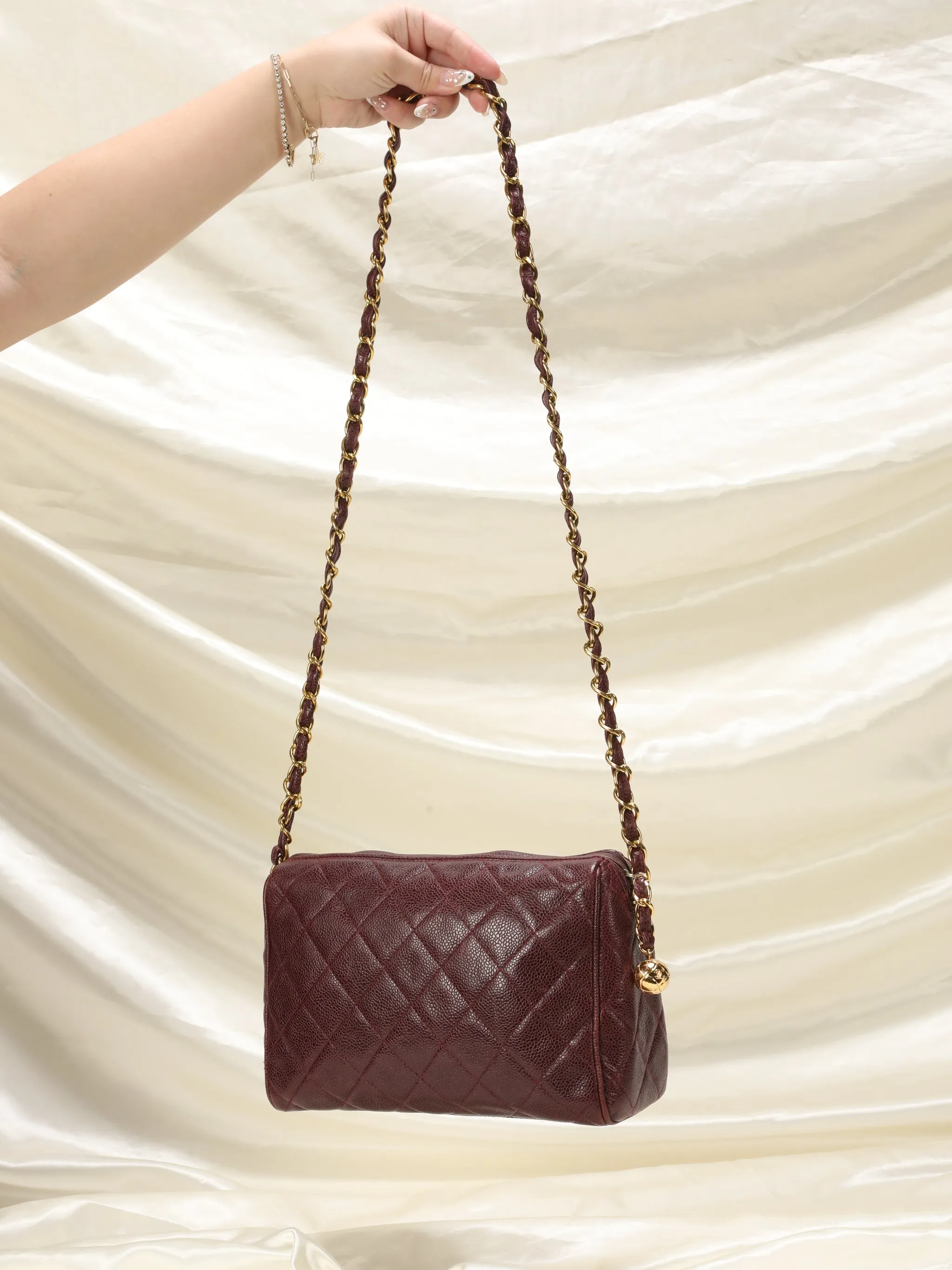 Chanel Caviar Quilted Camera Bag