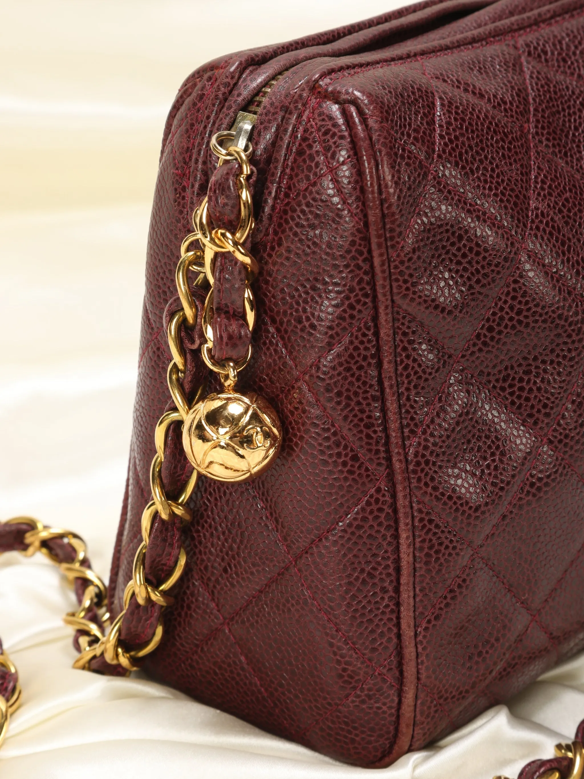 Chanel Caviar Quilted Camera Bag