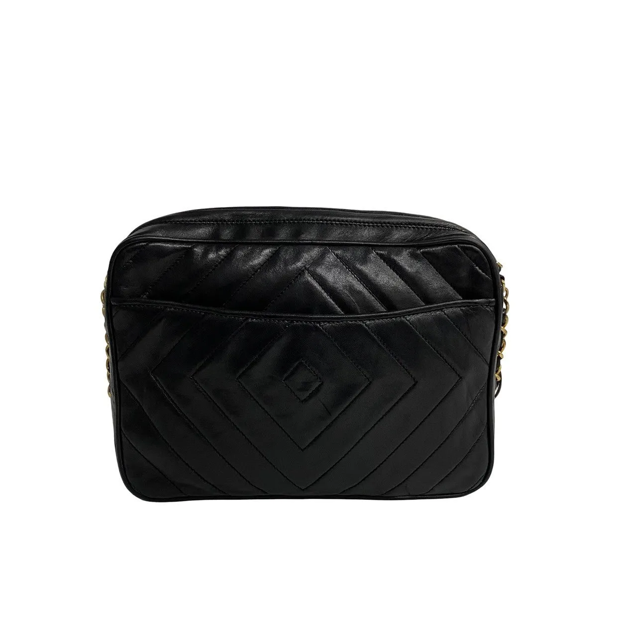 Chanel CC Tassel Camera Bag  Leather Crossbody Bag in Good condition