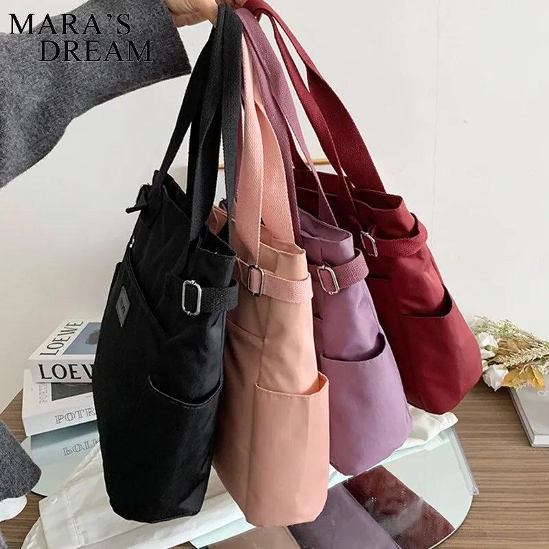 Christmas Gift Mara's Dream Handbags Women Bags Designer Leisure Handbag Nylon Lightweight One-Shoulder Mommy Bag Travel Mom Female Big Bag
