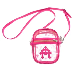 Chrome Hearts 'Pink' Triple Cross Mini Bag