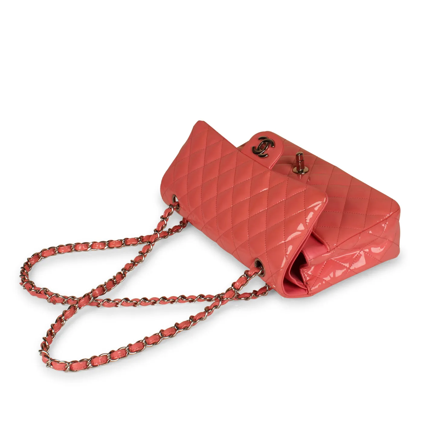 Classic Flap Bag Medium - Pink Patent