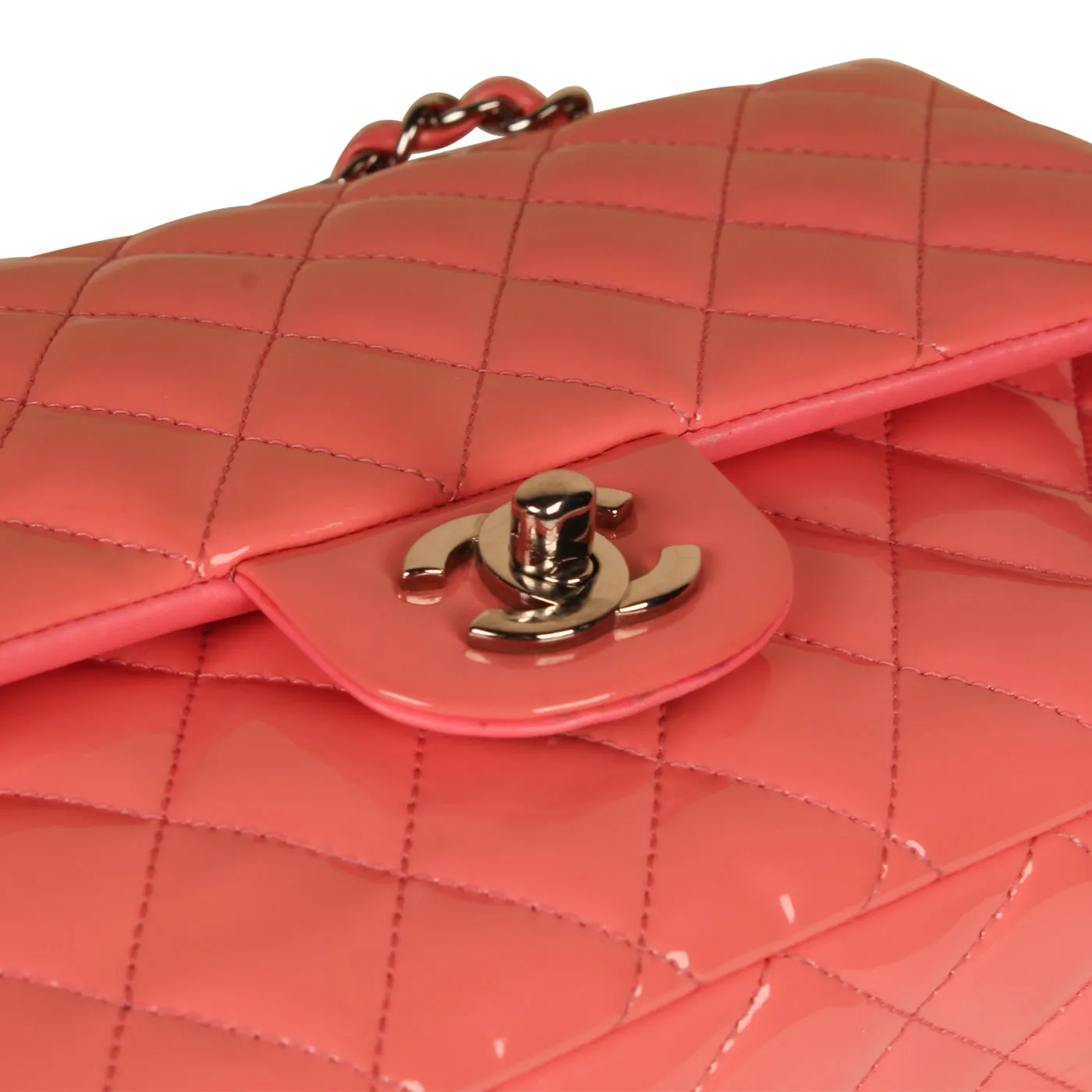 Classic Flap Bag Medium - Pink Patent
