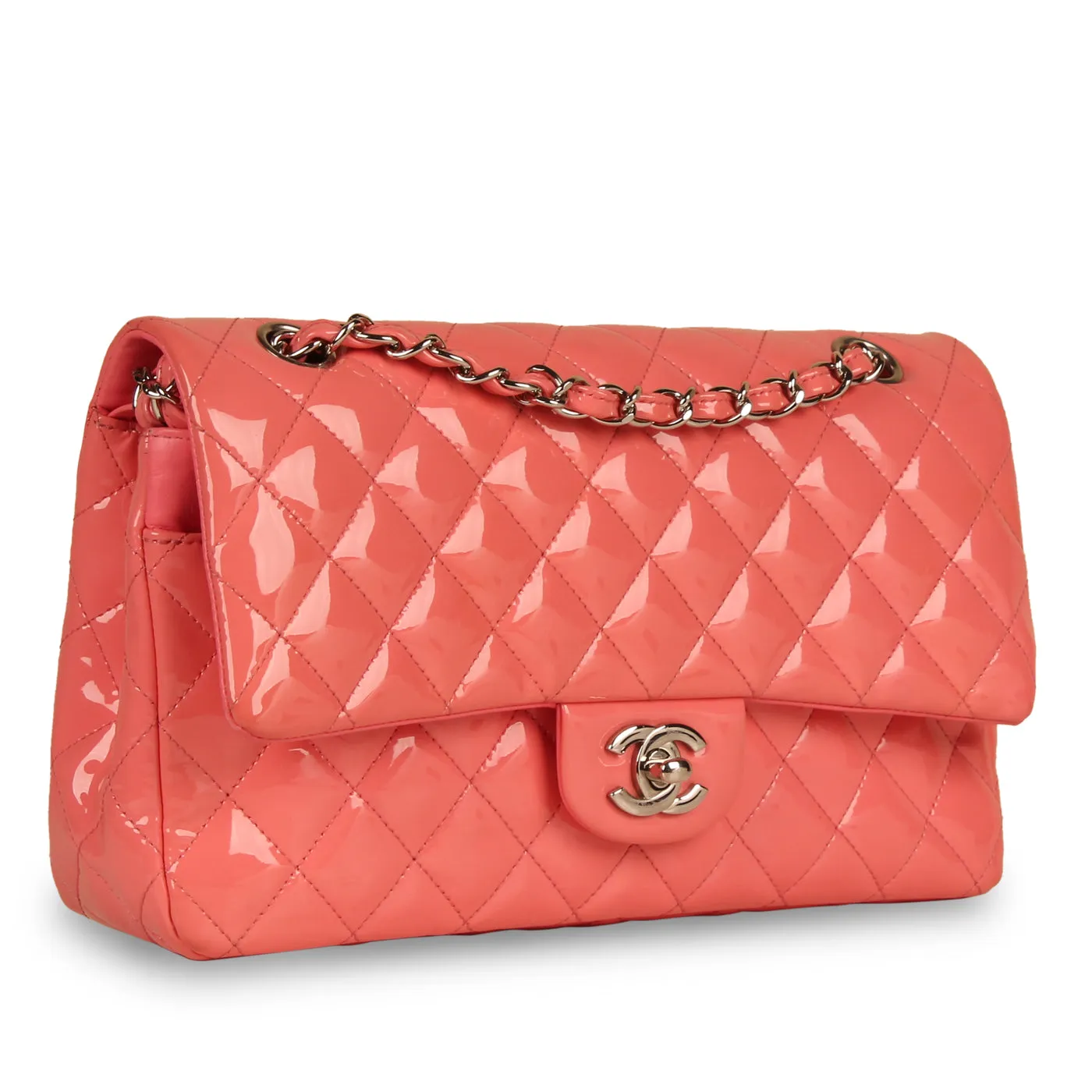 Classic Flap Bag Medium - Pink Patent