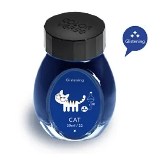 Colorverse Glistening Series Cat 30ml Fountain Pen Ink Bottle