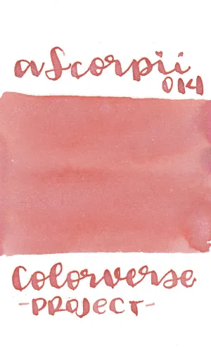 Colorverse Project No. 014 a Scorpii Glistening