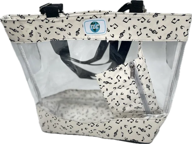 CST- Noted Clear Stadium Tote Bag