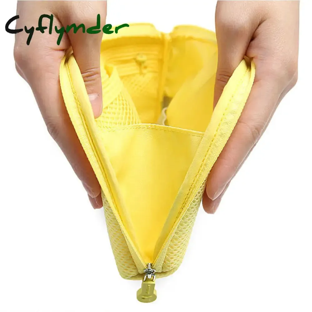 Cyflymder Portable Data Cable Storage Bag Earphone Wire Organizer Case for Headphone Line Headset Closet Organizer Storage Box Storage Home