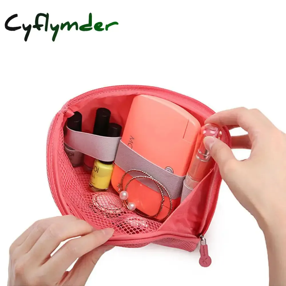 Cyflymder Portable Data Cable Storage Bag Earphone Wire Organizer Case for Headphone Line Headset Closet Organizer Storage Box Storage Home