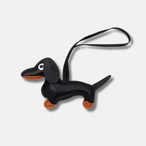 Dachshund – Playful dachshund design – Bag charm