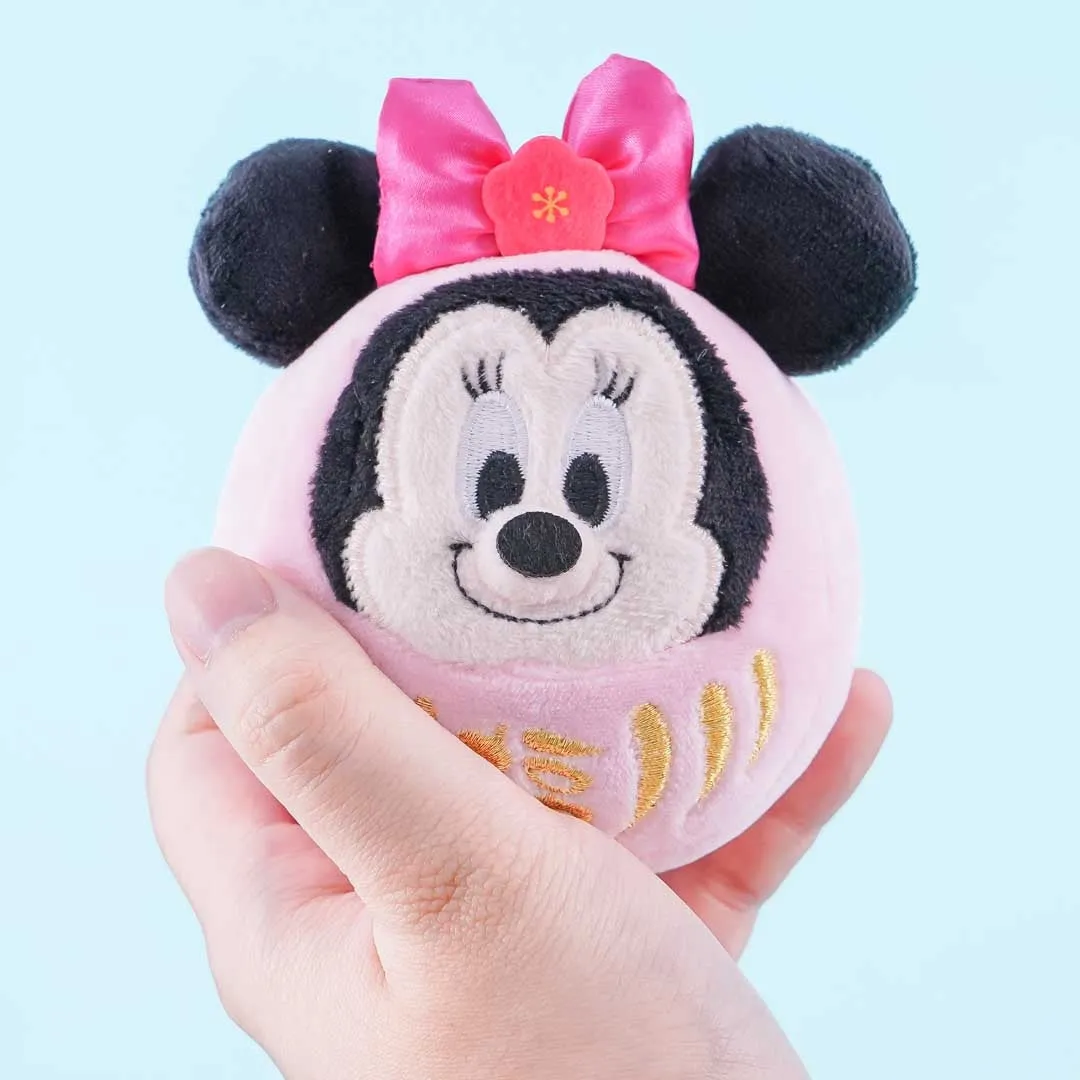 Daruma Plushie Charm - Minnie Mouse / Mini