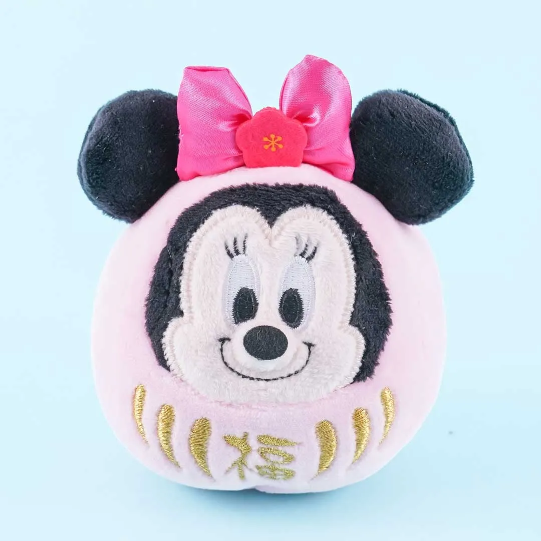 Daruma Plushie Charm - Minnie Mouse / Mini