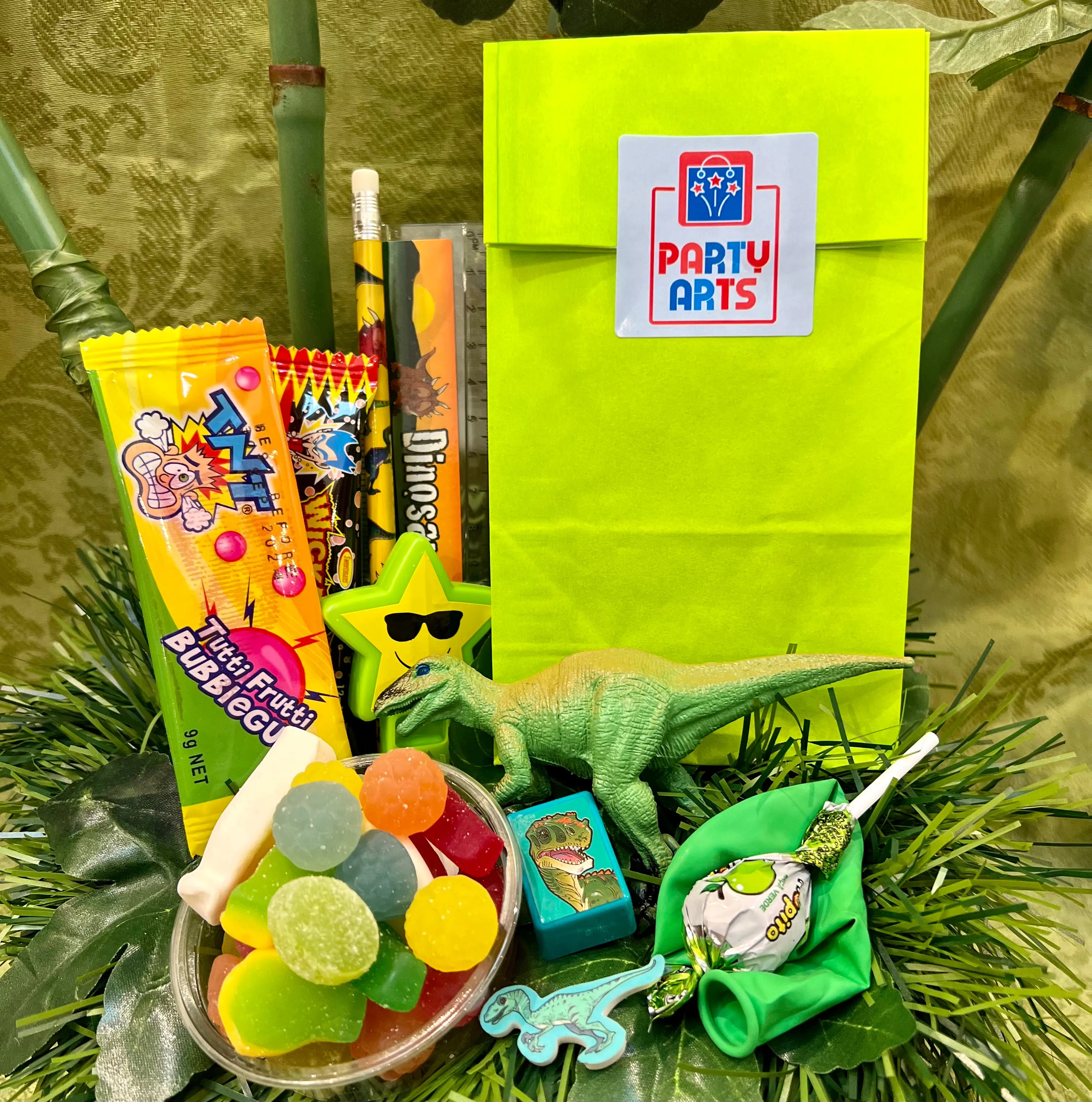 Dinosaur Lolly Bag