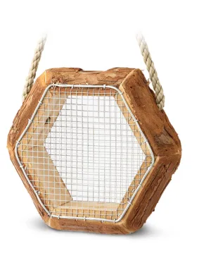 Douglas Log Peanut Feeder