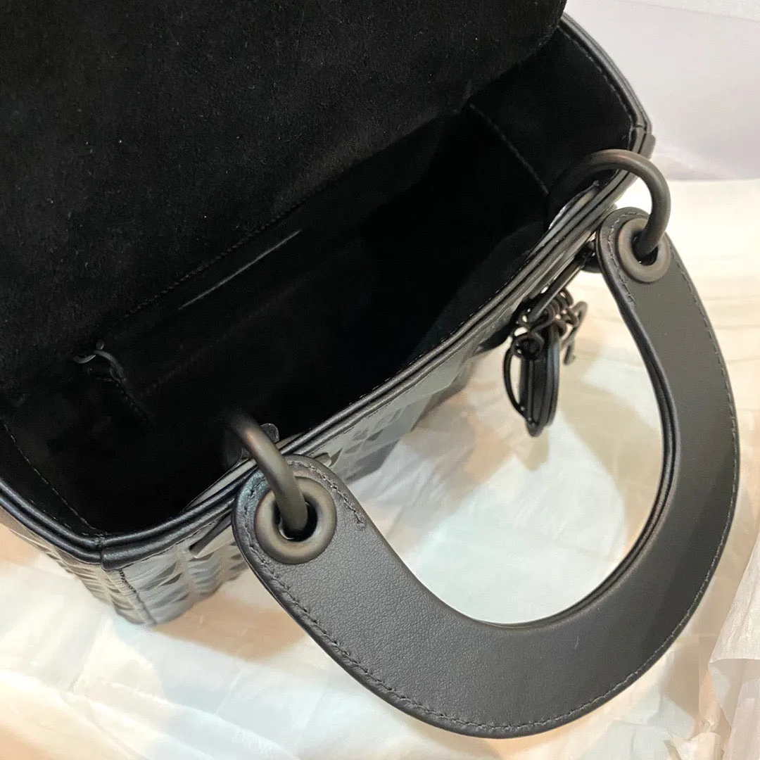 DR308 Mini Lady Dior Bag / HIGHEST QUALITY VERSION / 6.5 x 6 x 3 inches