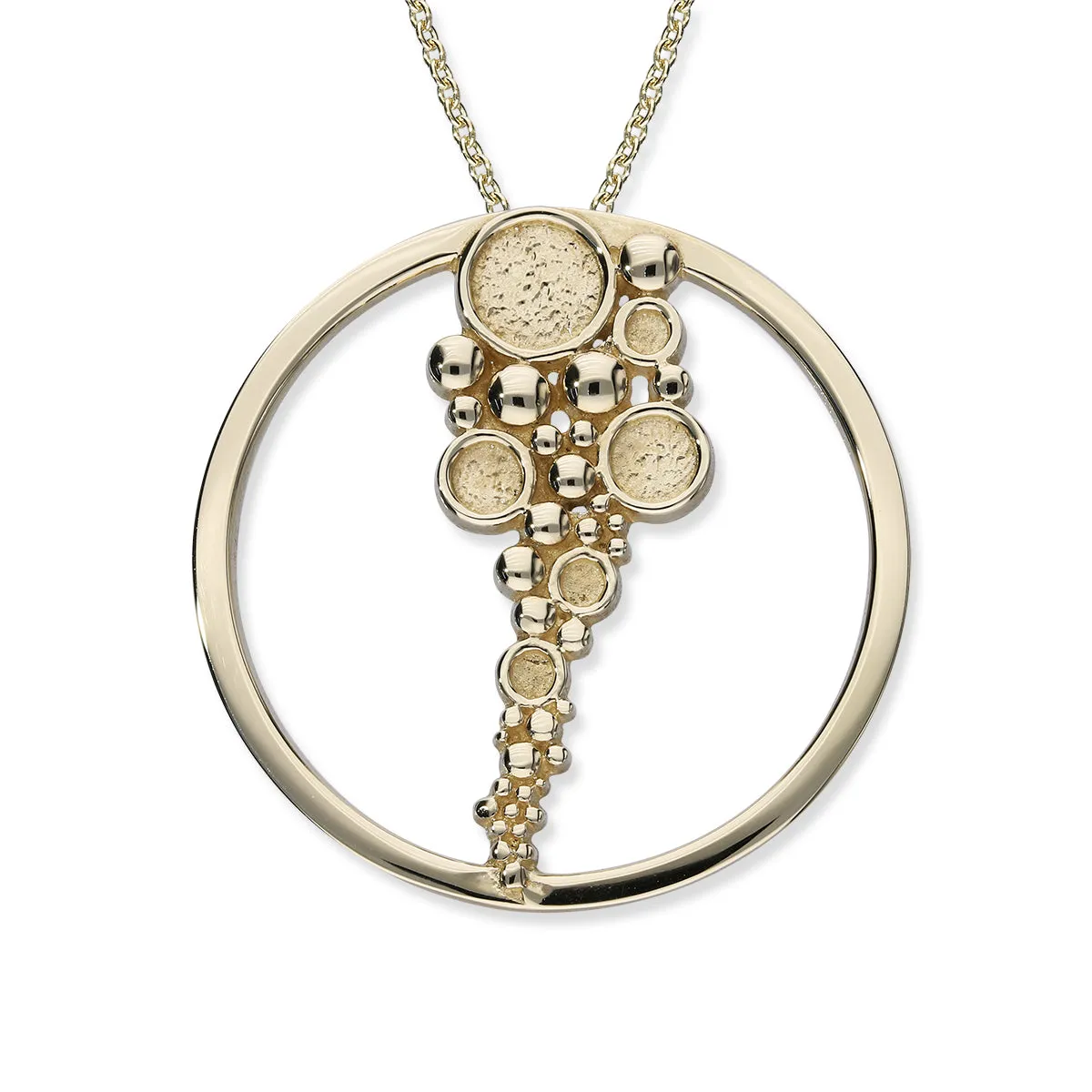 Dröfn Large Round Pendant P1281