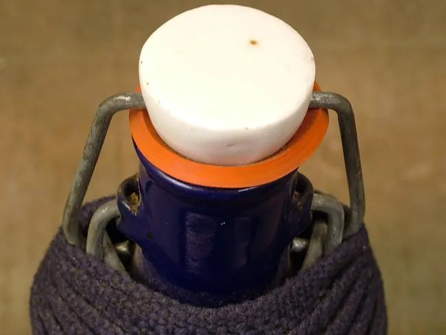 Dutch Pre-WW2 Enamel Water Bottle