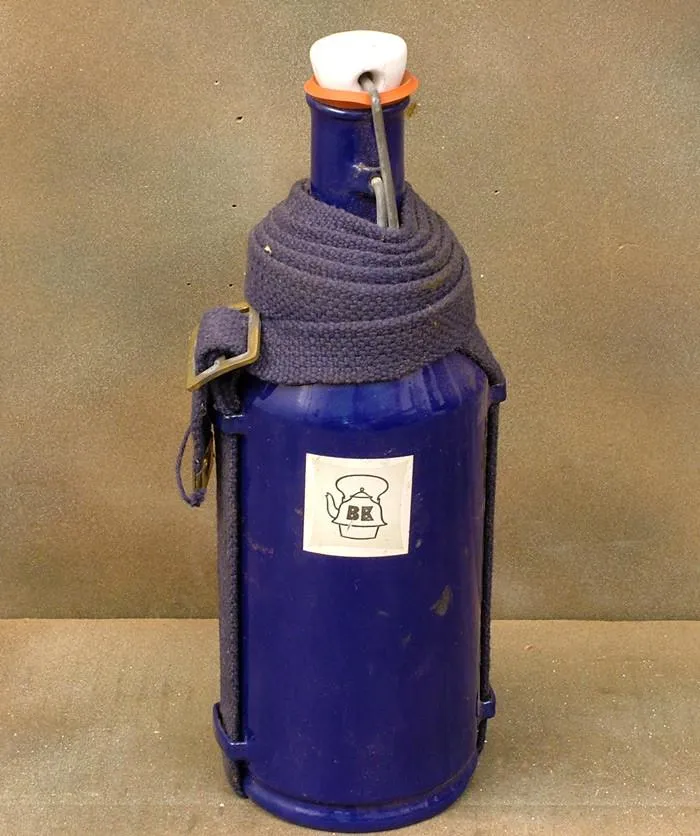 Dutch Pre-WW2 Enamel Water Bottle
