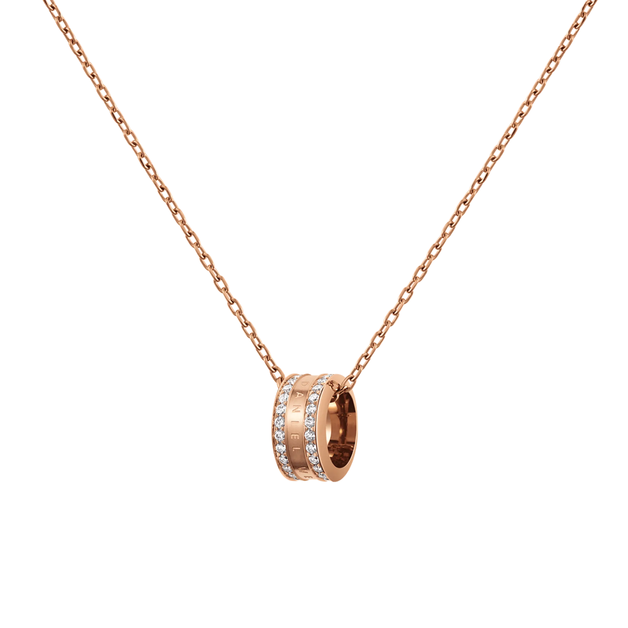 Elan Lumine Necklace Rose Gold