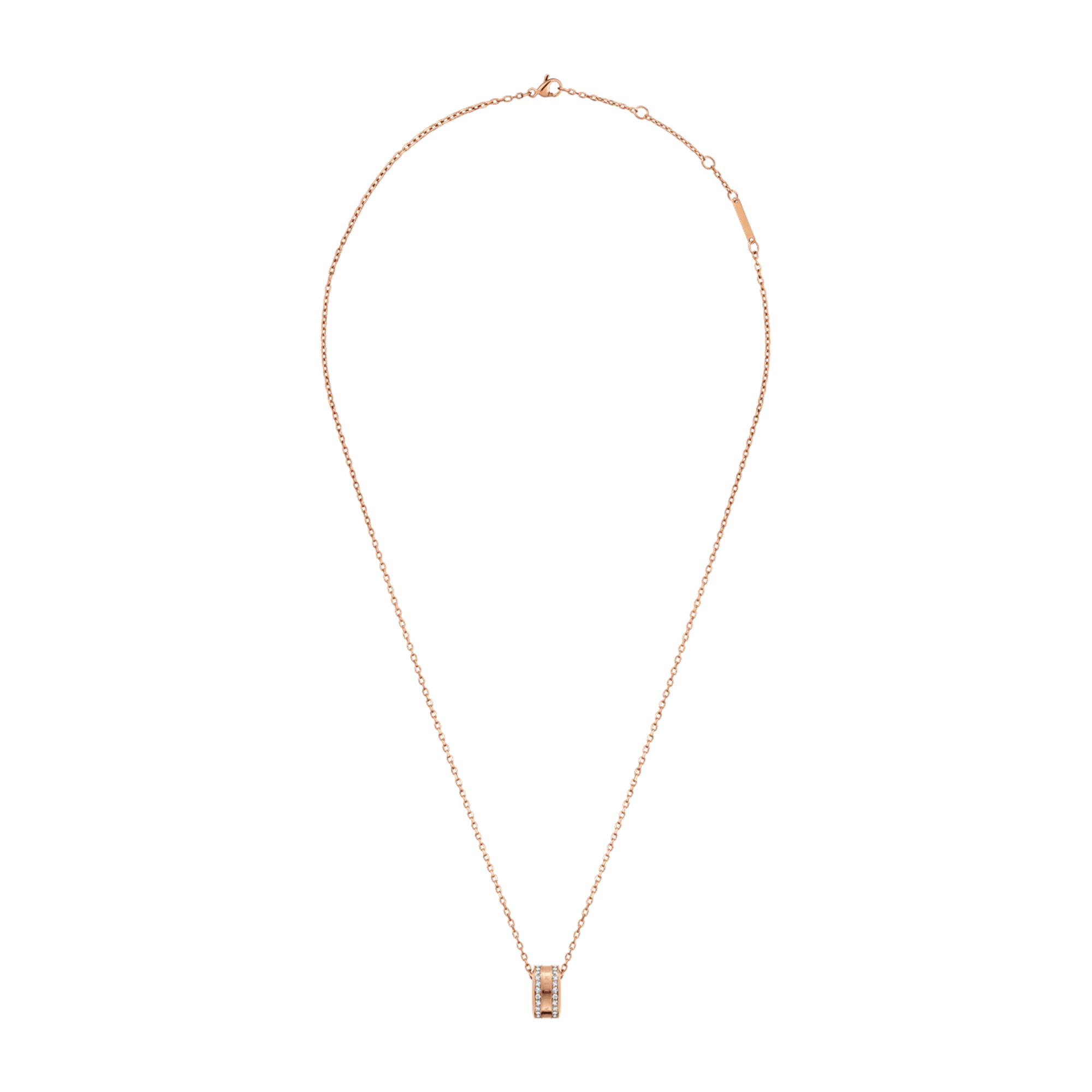 Elan Lumine Necklace Rose Gold
