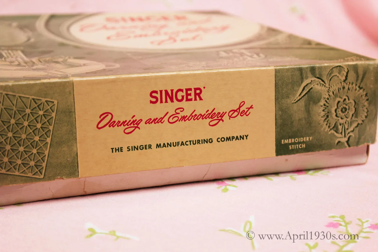 Embroidery Darning Set, (Vintage Original)