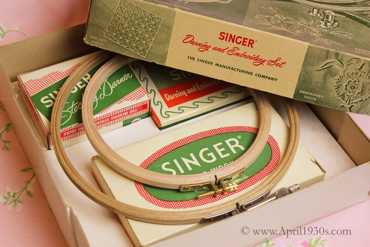 Embroidery Darning Set, (Vintage Original)