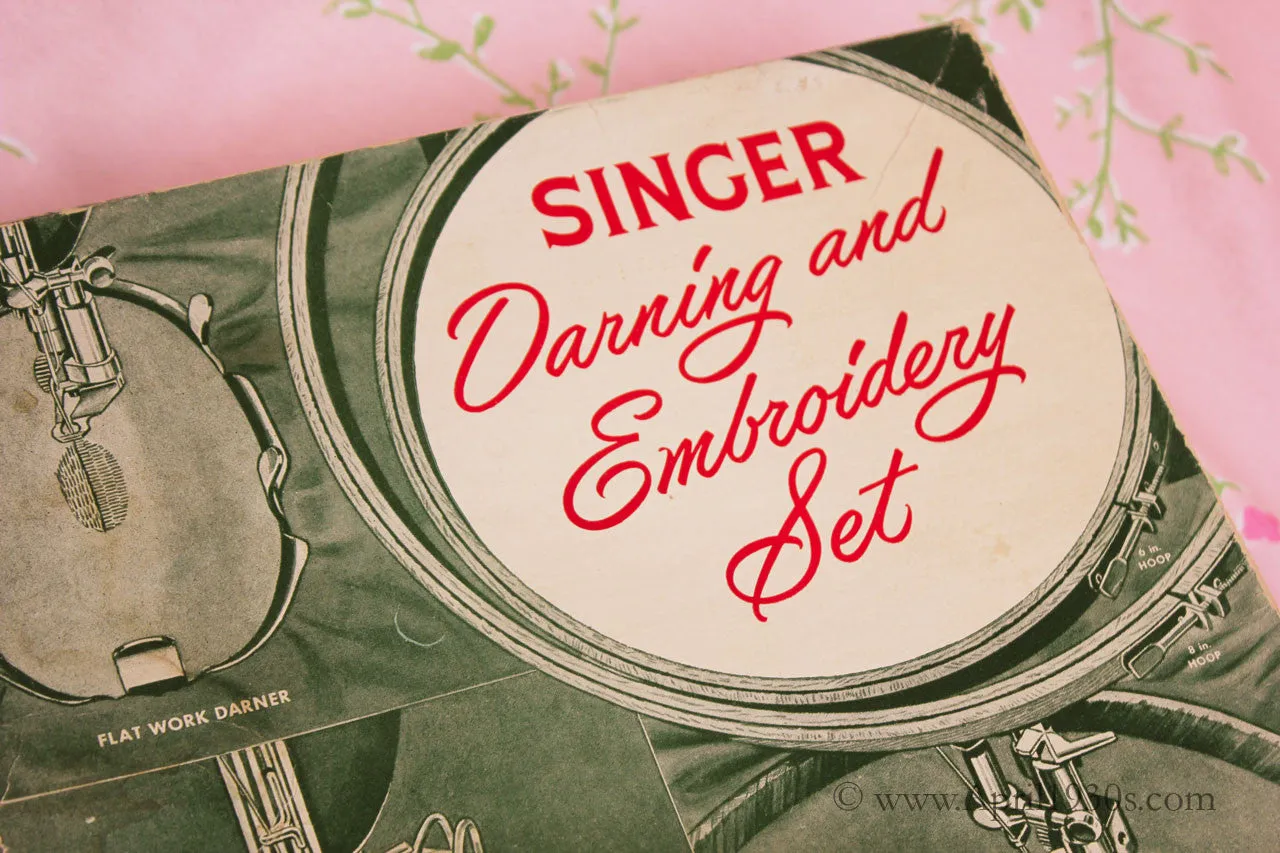 Embroidery Darning Set, (Vintage Original)