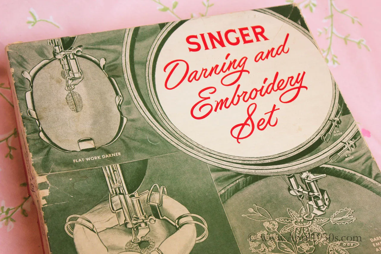 Embroidery Darning Set, (Vintage Original)