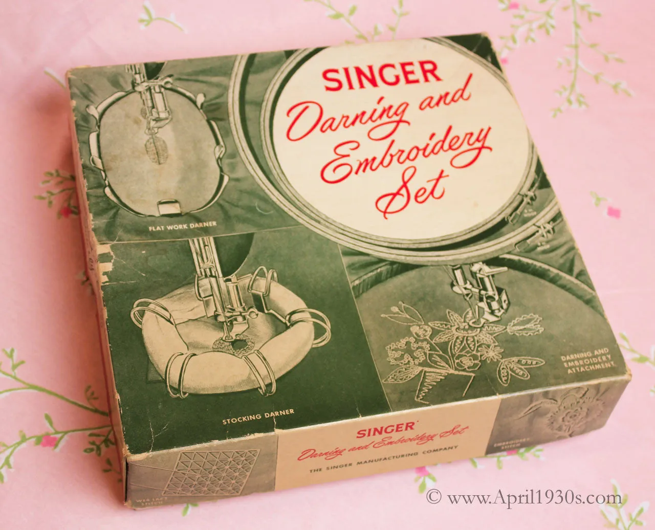 Embroidery Darning Set, (Vintage Original)