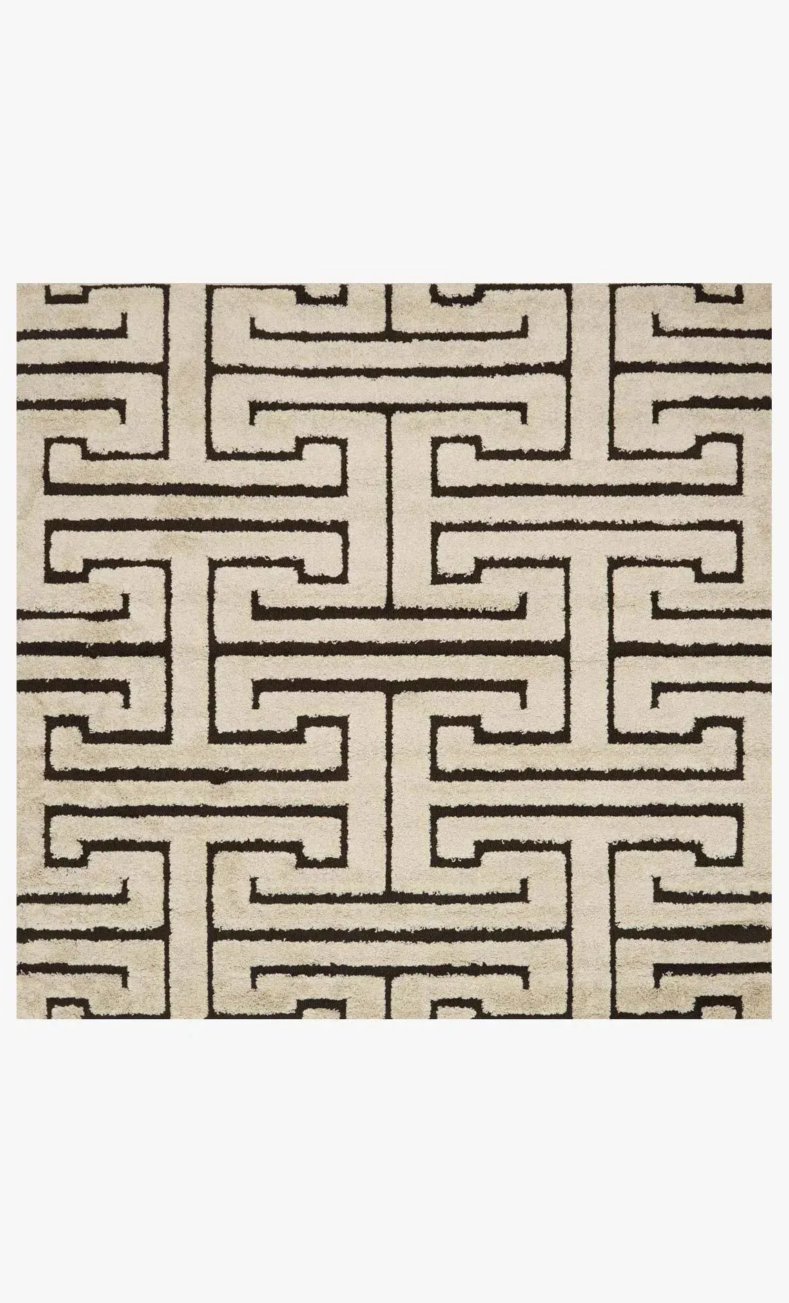 Enchant EN-28 Ivory/Dark Brown Rug