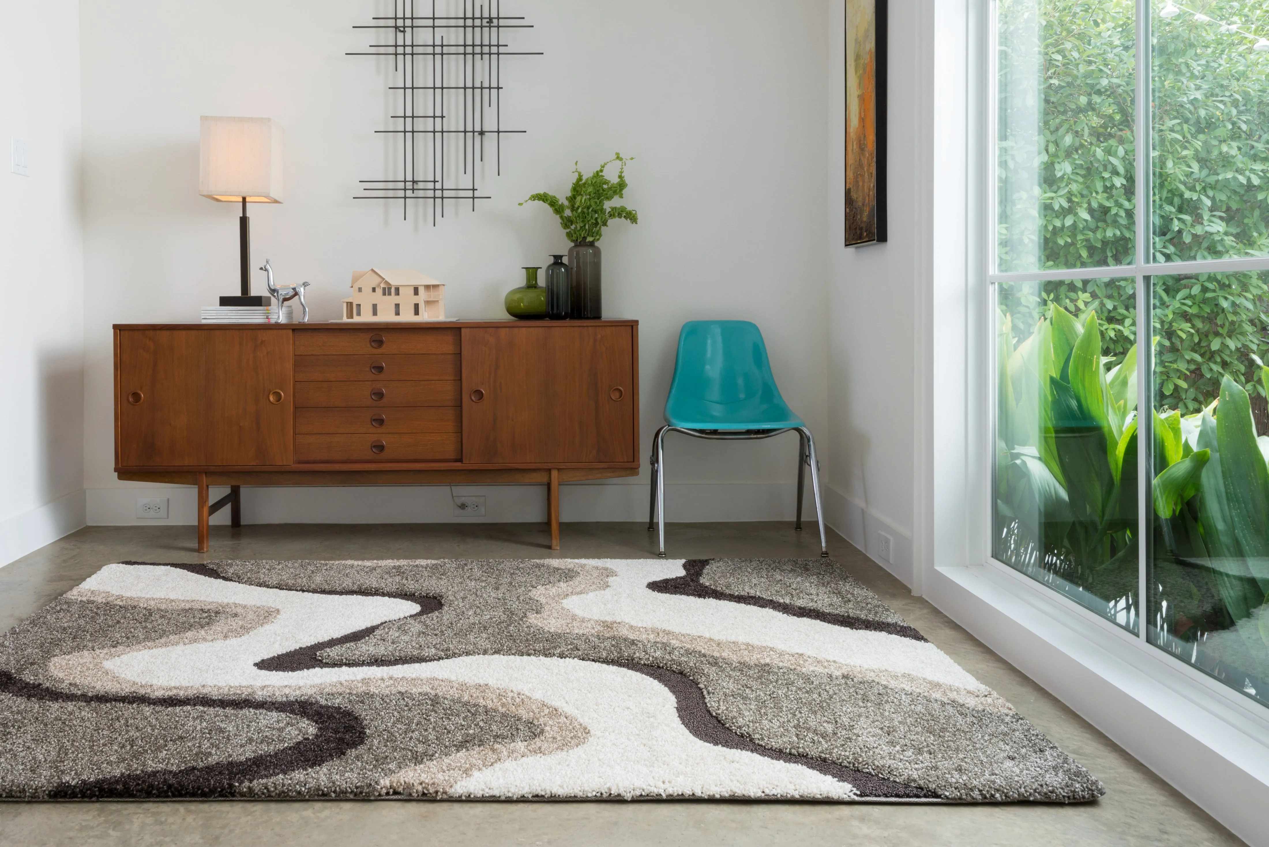Enchant Rug in Grey & Multi