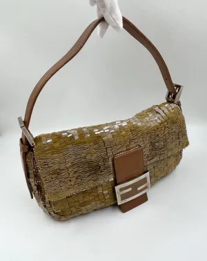 Fendi Beaded Baguette Bag