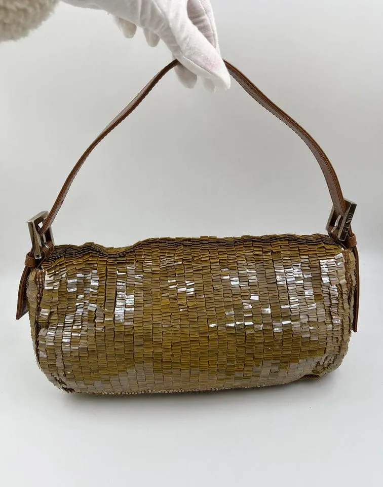 Fendi Beaded Baguette Bag