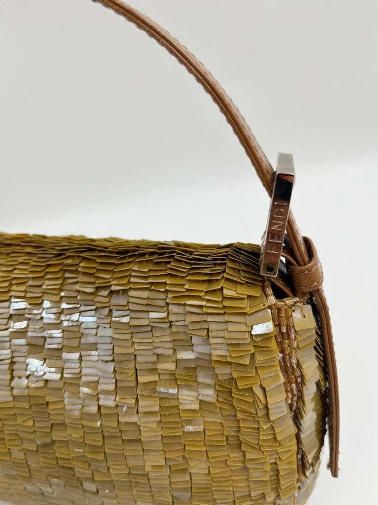 Fendi Beaded Baguette Bag