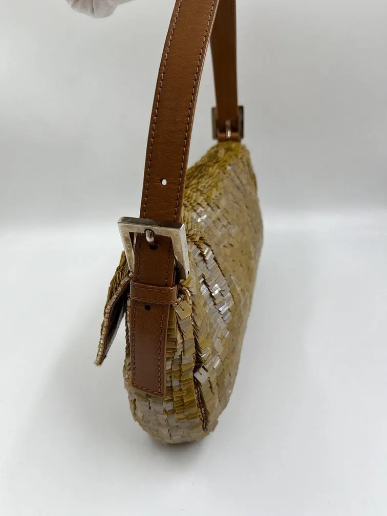 Fendi Beaded Baguette Bag