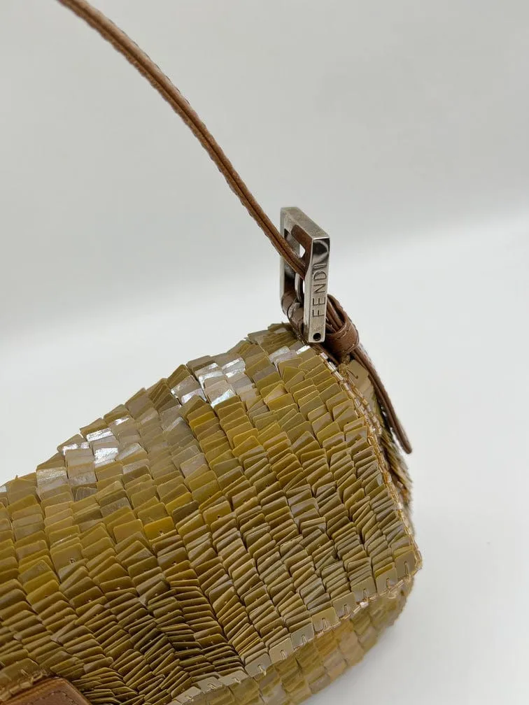 Fendi Beaded Baguette Bag