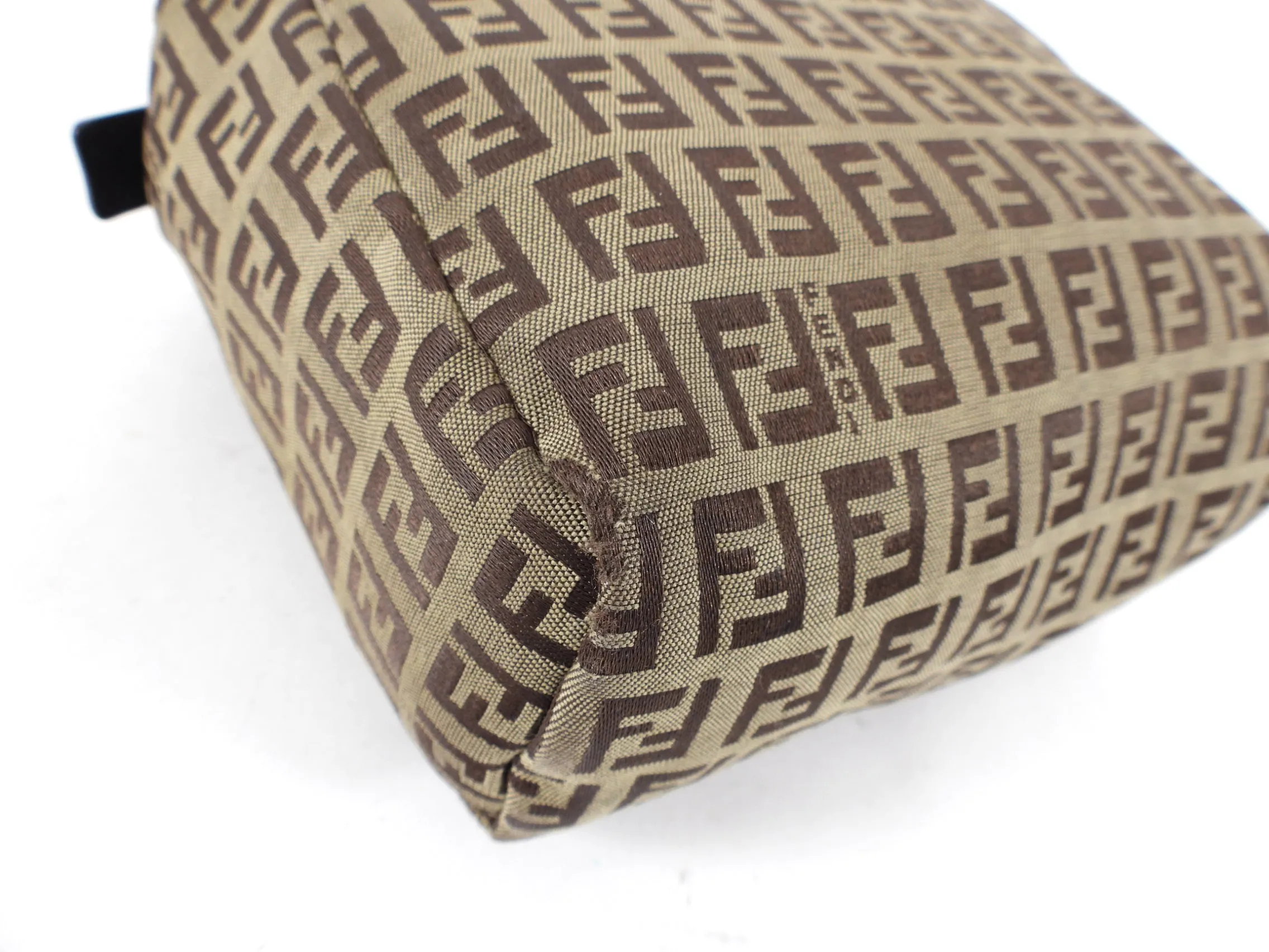 Fendi Vintage 1990's Mini Zucca Monogram Logo Bag