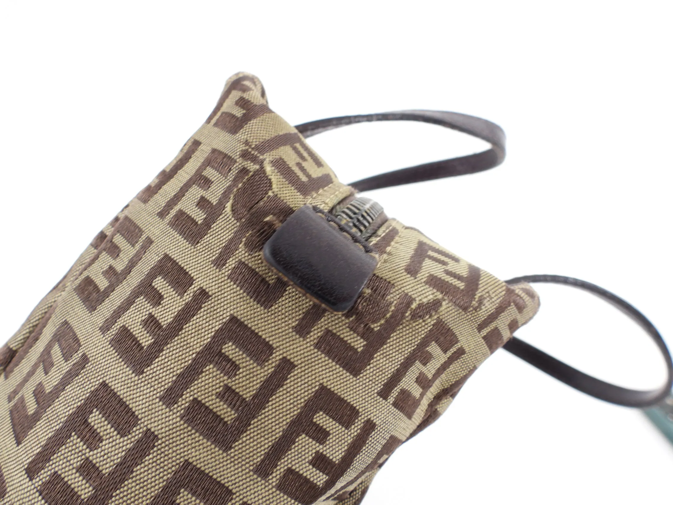 Fendi Vintage 1990's Mini Zucca Monogram Logo Bag