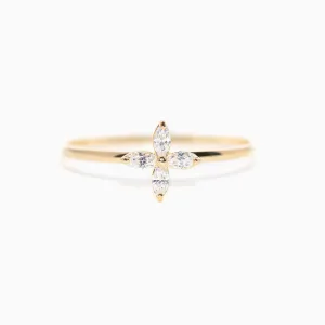 Fine Crystal Clear Ring