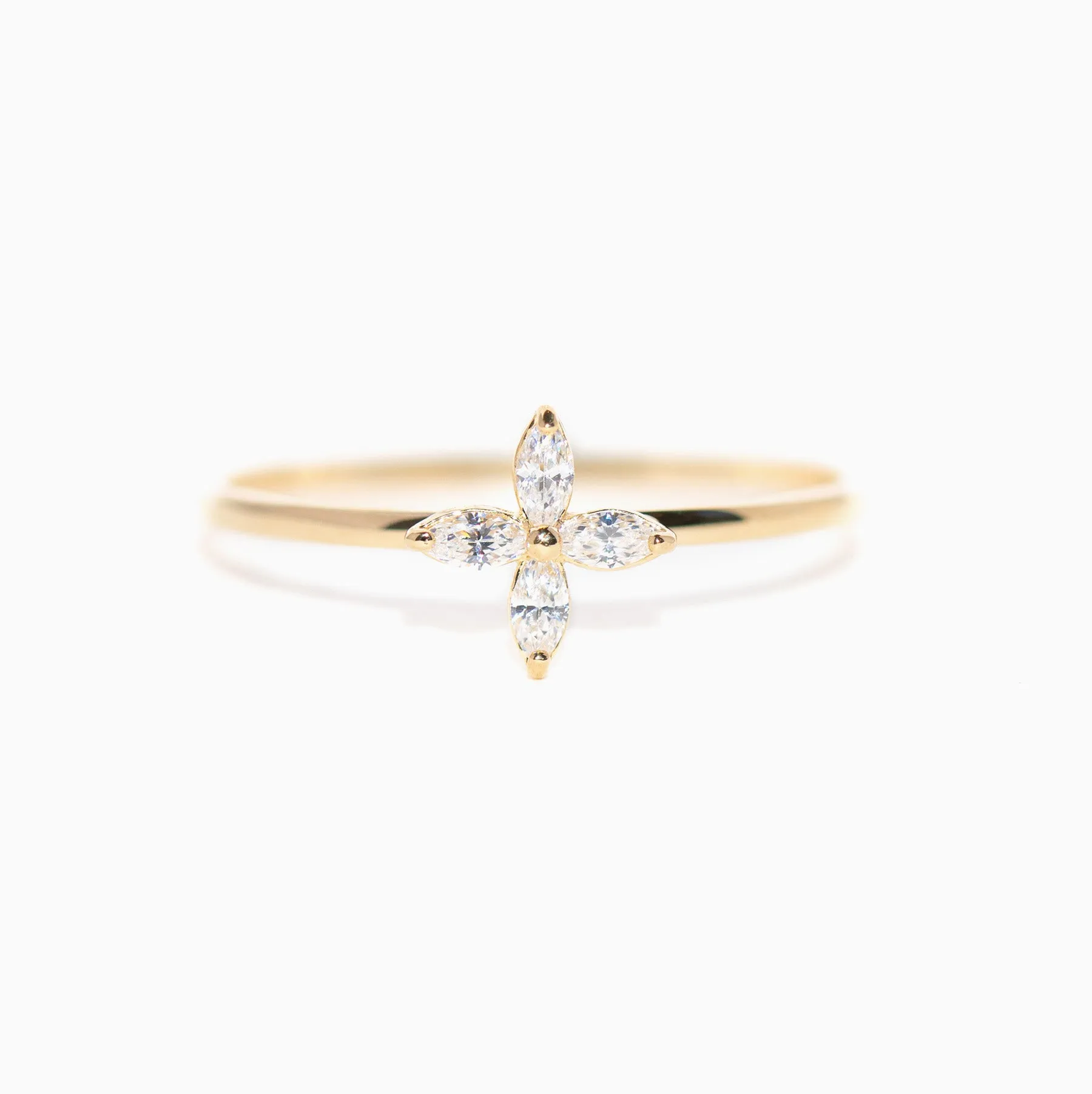 Fine Crystal Clear Ring