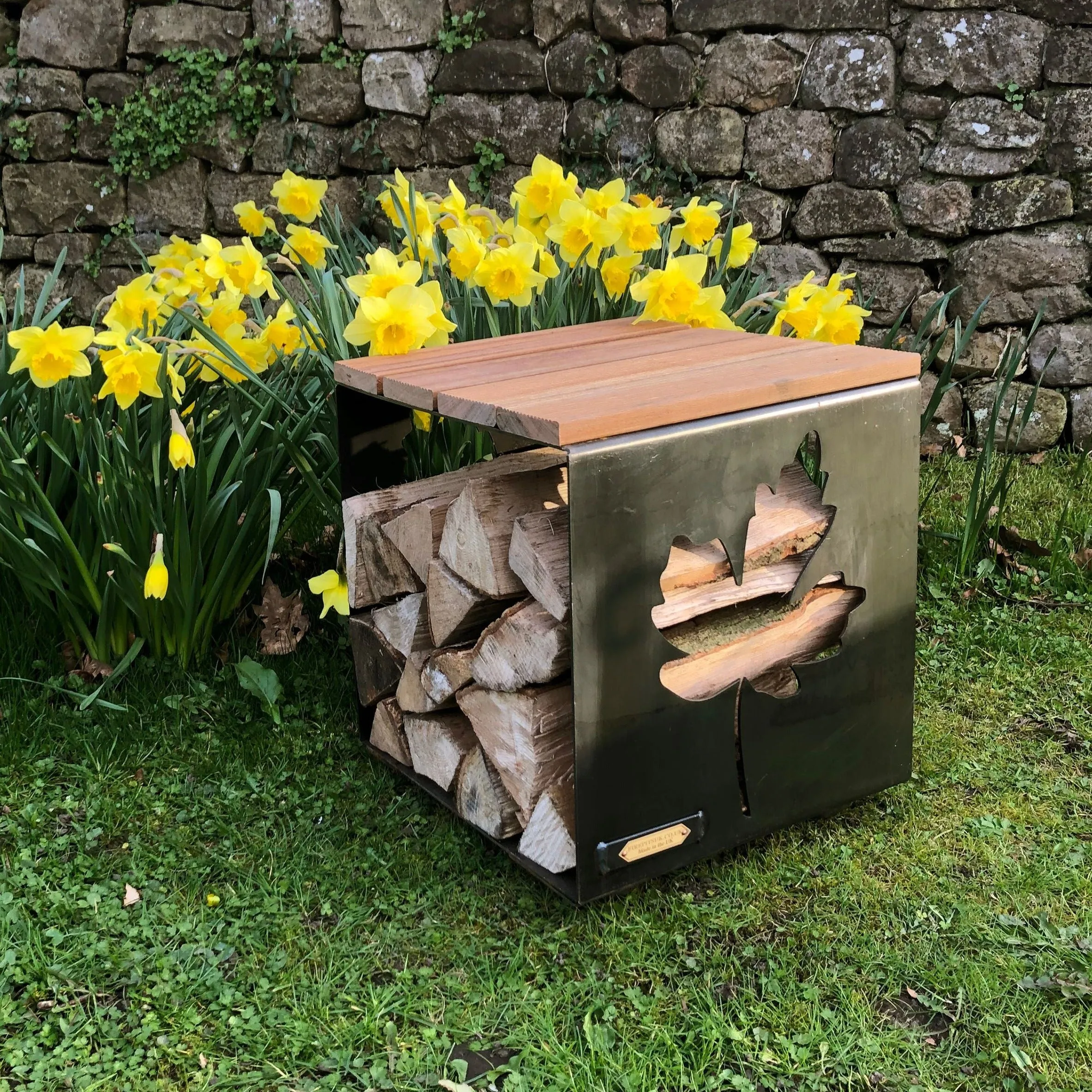 Firepits UK Log Store Seat