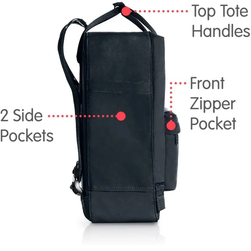 Fjallraven | Kanken Classic Backpack for Everyday | Black