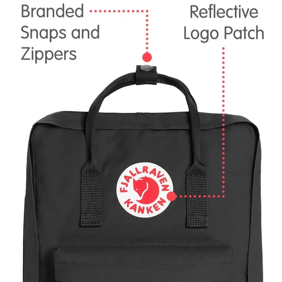 Fjallraven | Kanken Classic Backpack for Everyday | Black