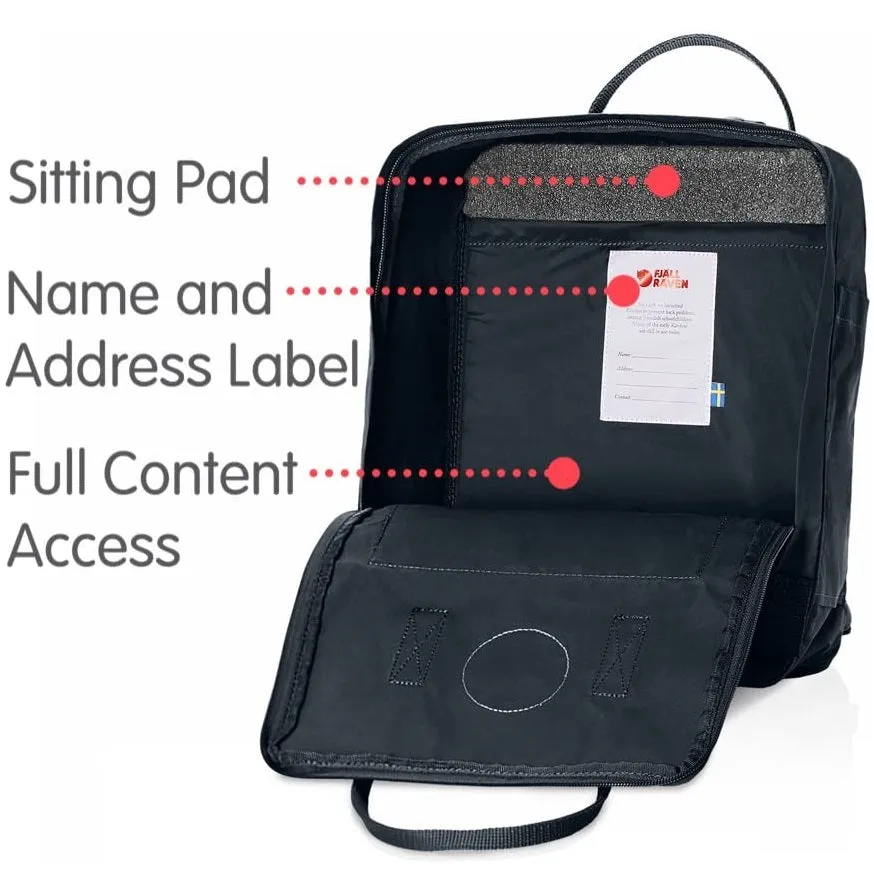 Fjallraven | Kanken Classic Backpack for Everyday | Black