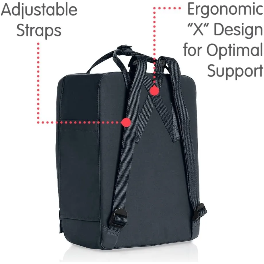 Fjallraven | Kanken Classic Backpack for Everyday | Black
