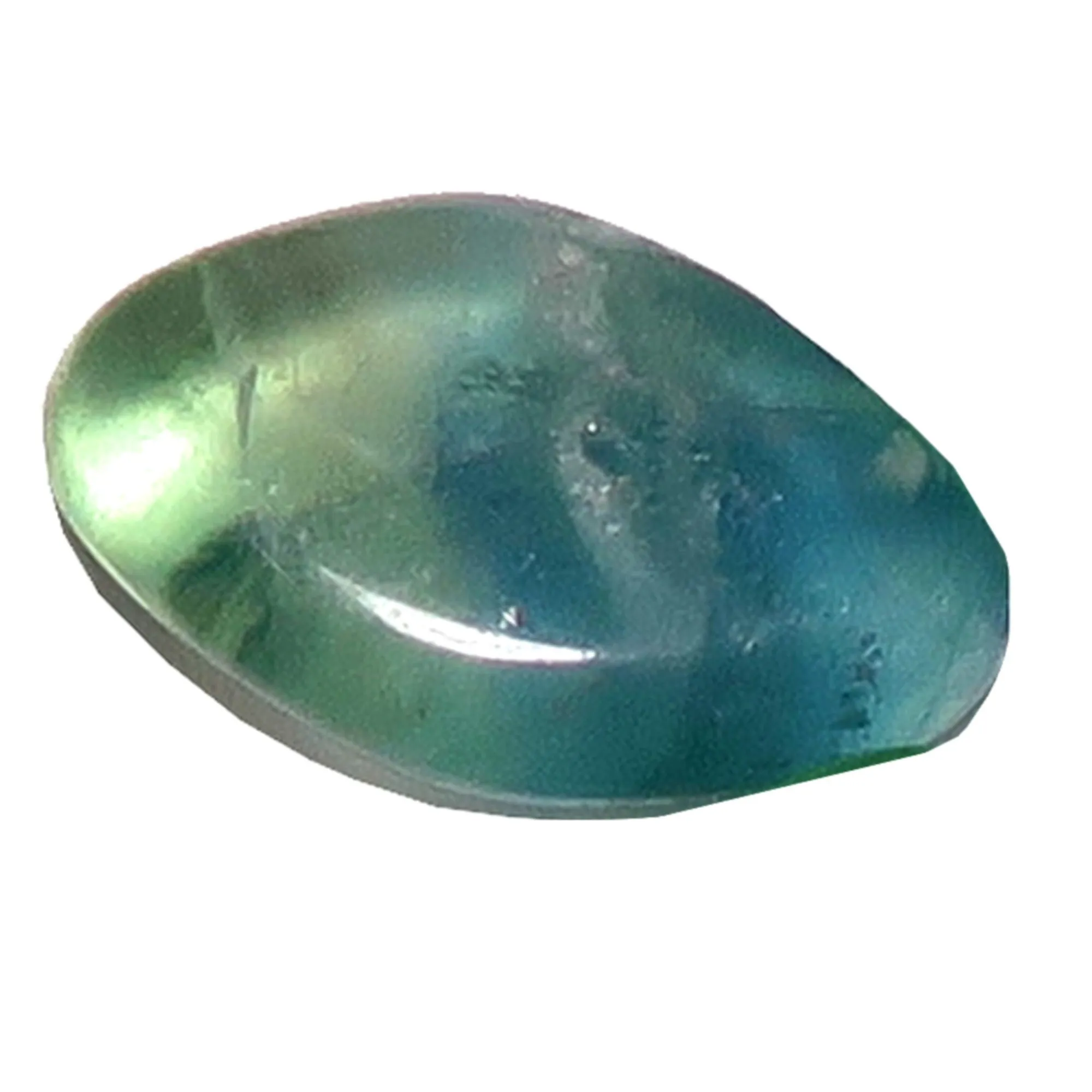 Fluorite Tumbled Stone Glistening Green Gem