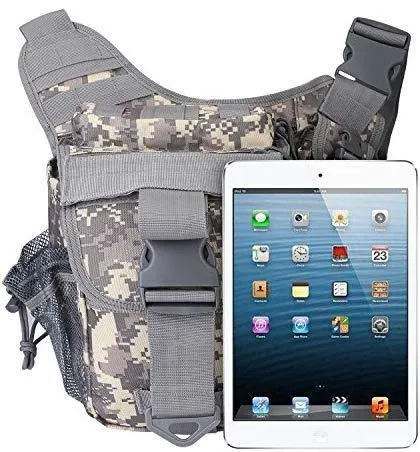 G4Free Tactical Messenger Fishing Tackle Side Bag EDC Sling Pack Utility Versipack